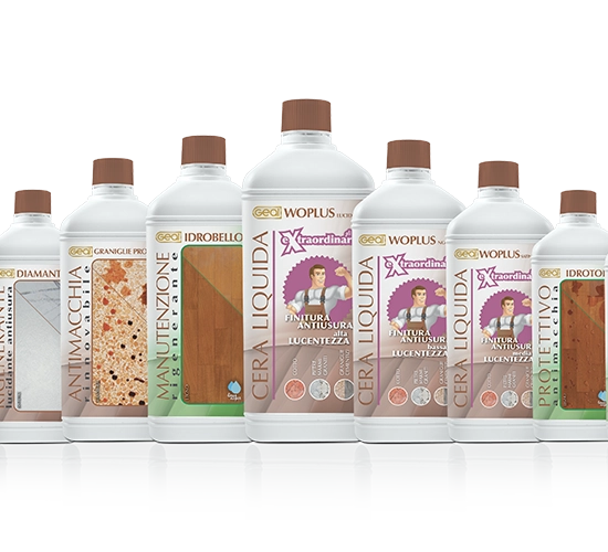 Prodotti per la finitura e manutenzione